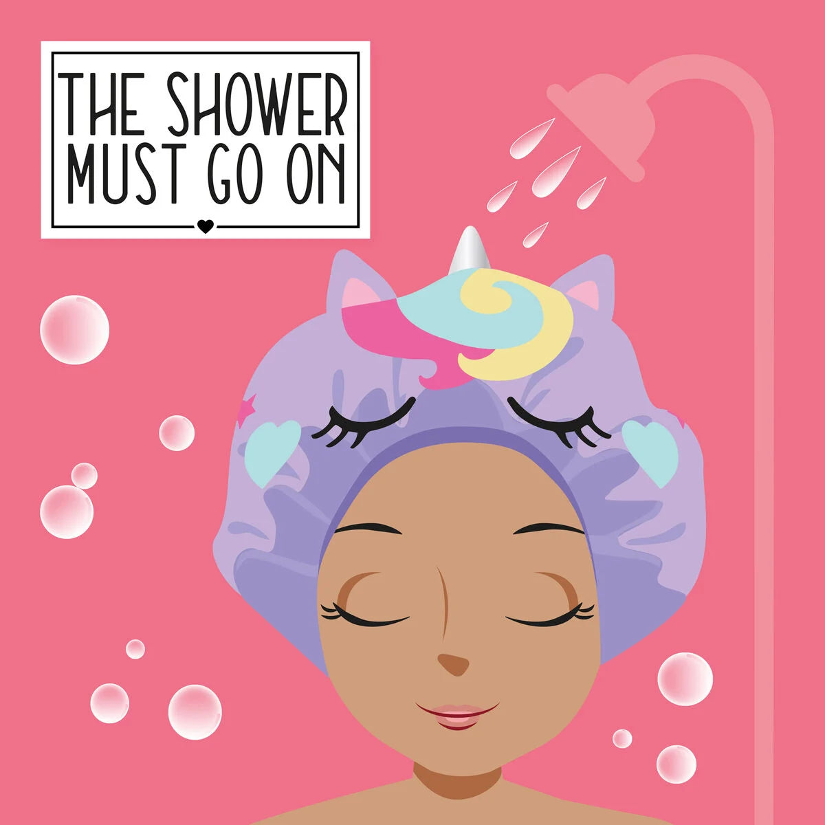 Legami | Douchekap The Shower Must Go On Unicorn