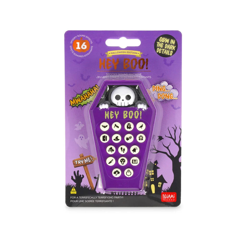 Legami | spooky geluidsmachine doodskist hey boo!