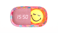 MOB | dreamy clock smiley world pink