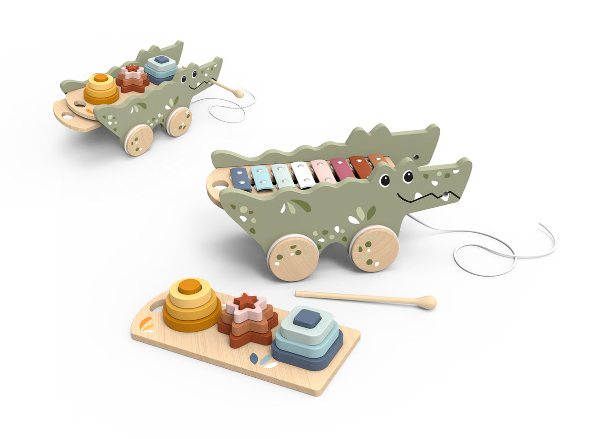 Speedy Monkey | 3 in 1 muziek- & activiteitenkrokodil