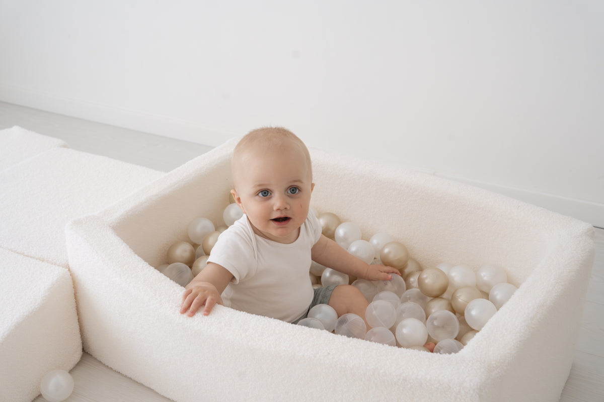 Sense2Play Ballenbad 4-in-1 Foam Speelset Boucle Cream +12m - foto 5