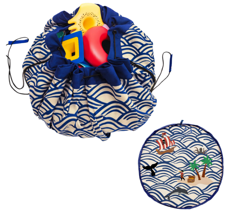 Play & Go | outdoor speelkleed & opbergzak - pirate