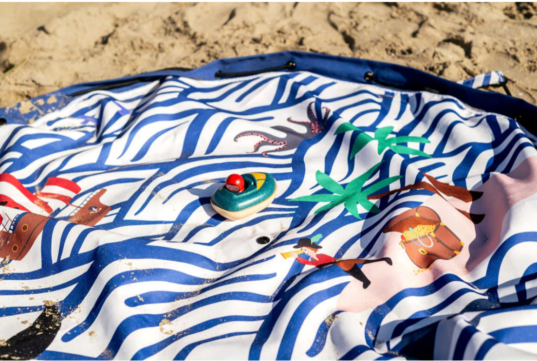Play & Go | outdoor speelkleed & opbergzak - pirate