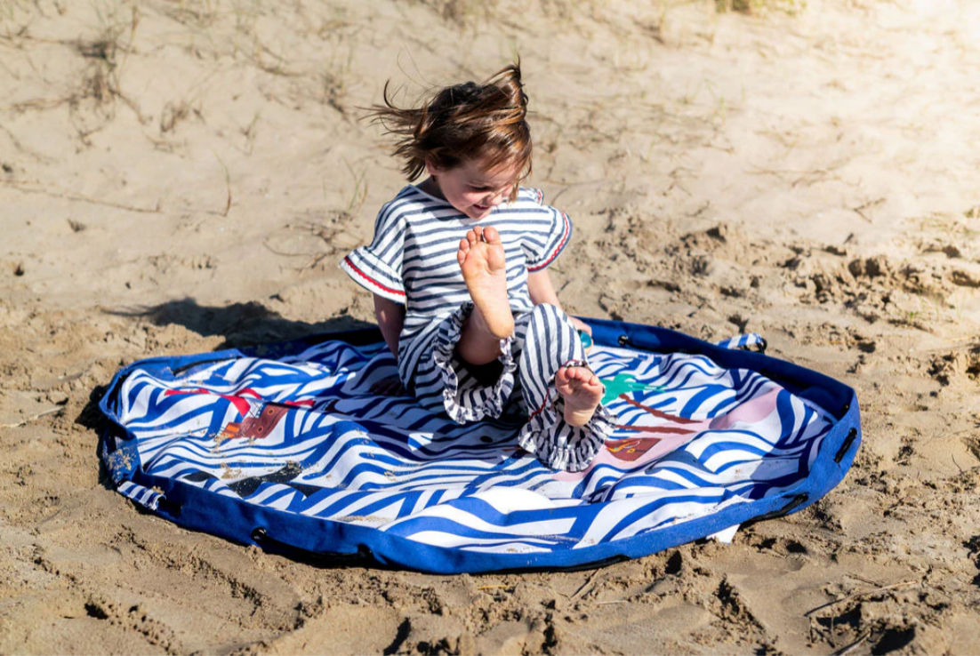 Play & Go | outdoor speelkleed & opbergzak - pirate