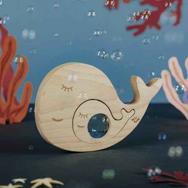 Petit Boum | Sensorische puzzel Walvis