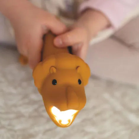Little L |  Siliconen zaklamp Leeuw