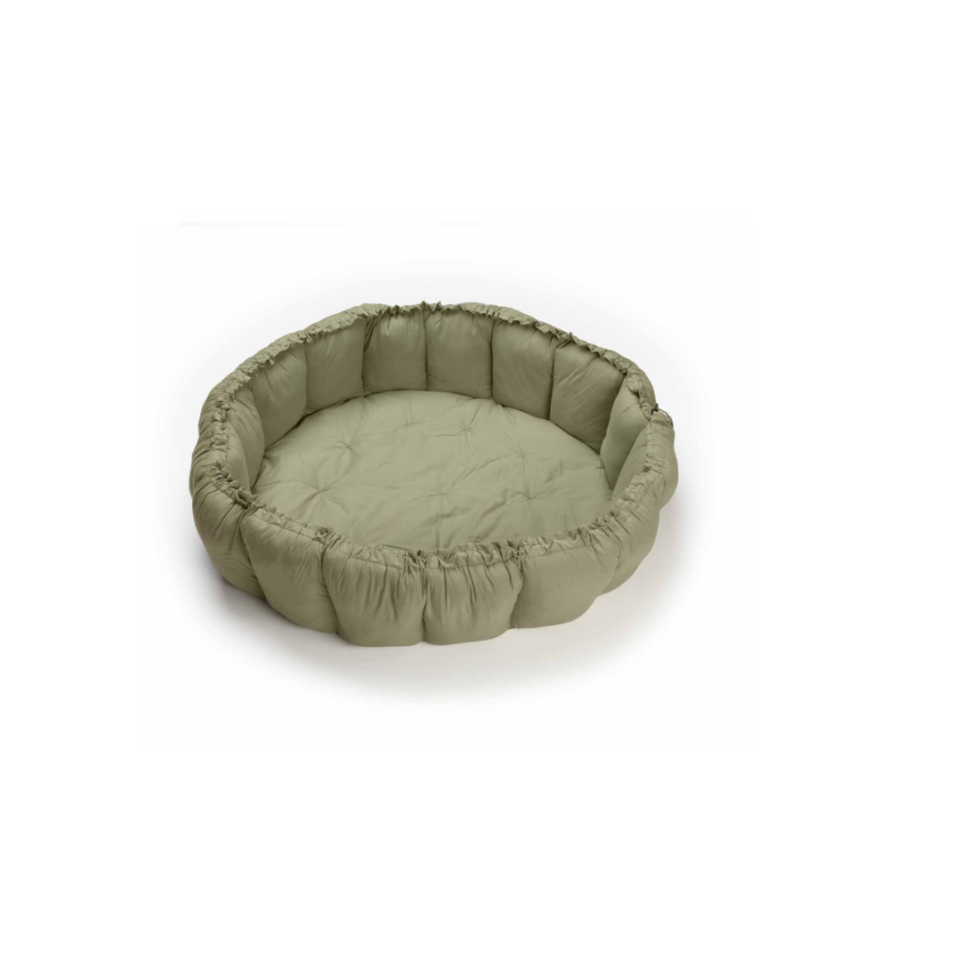 Play & Go | Organic babyspeelkleed & cocon - meadow green