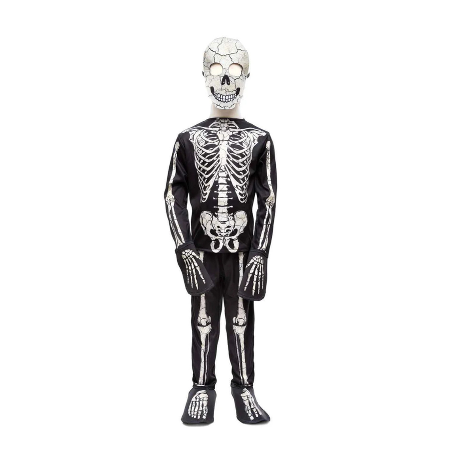 Great Pretenders | Squelette phosphorescent, T-shirt, pantalon et masque