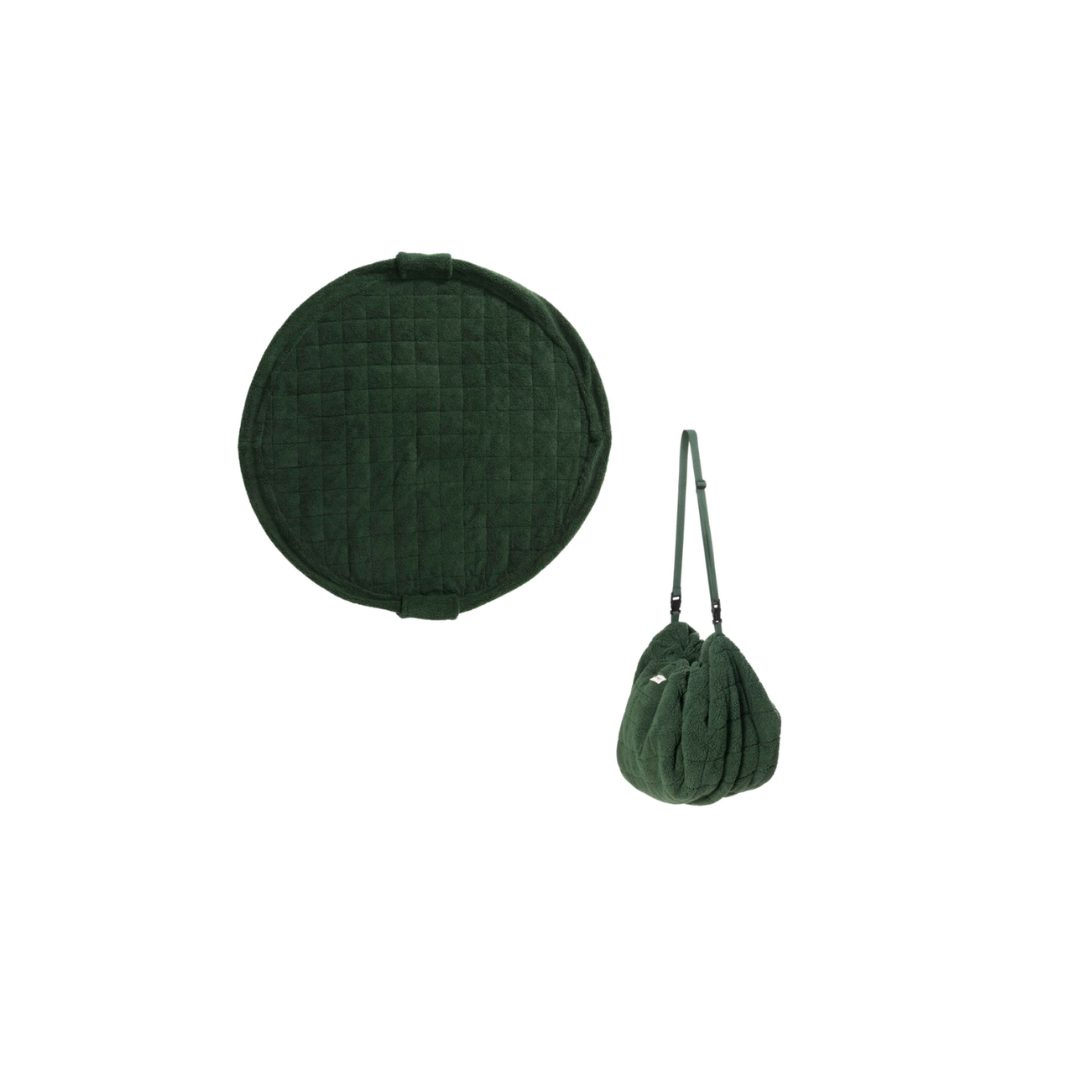 Play & Go |  Babyspeelkleed & reistas - evergreen teddy