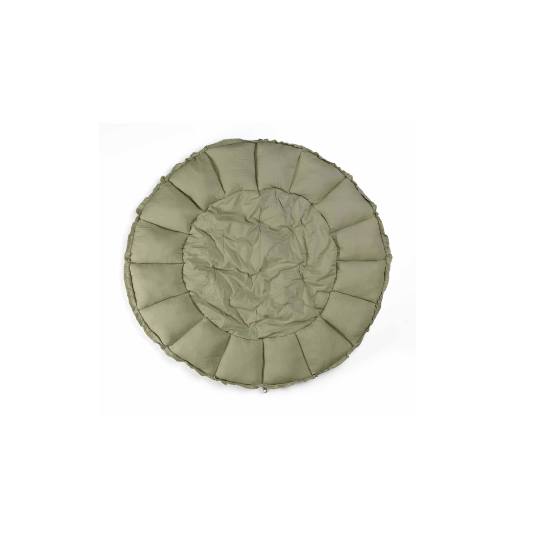Play & Go | Organic babyspeelkleed & cocon - meadow green