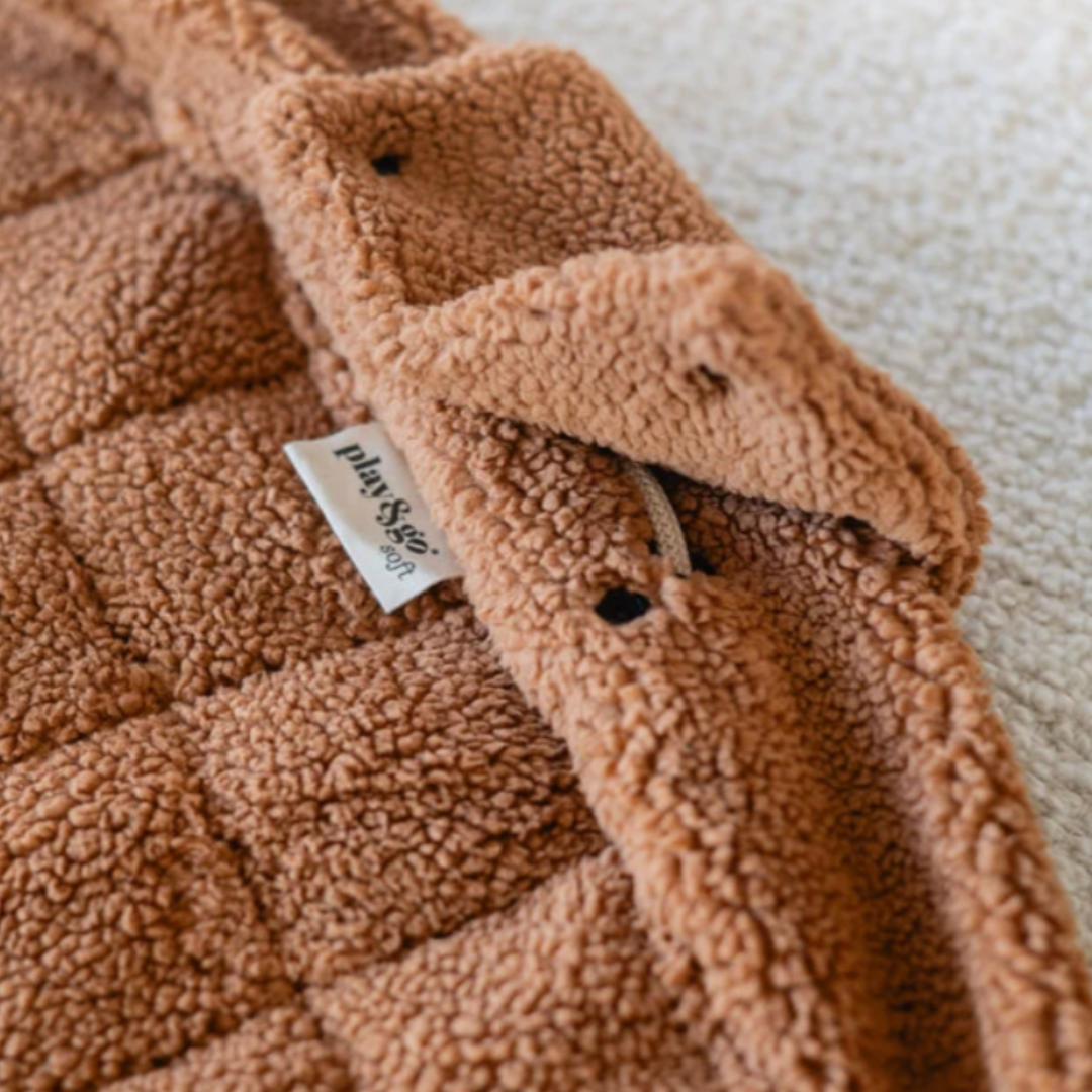 Play & Go |  Babyspeelkleed & reistas - brown teddy