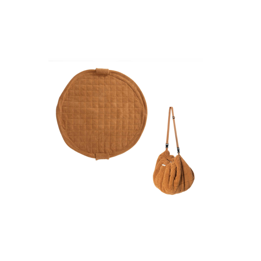 Play & Go |  Babyspeelkleed & reistas - brown teddy