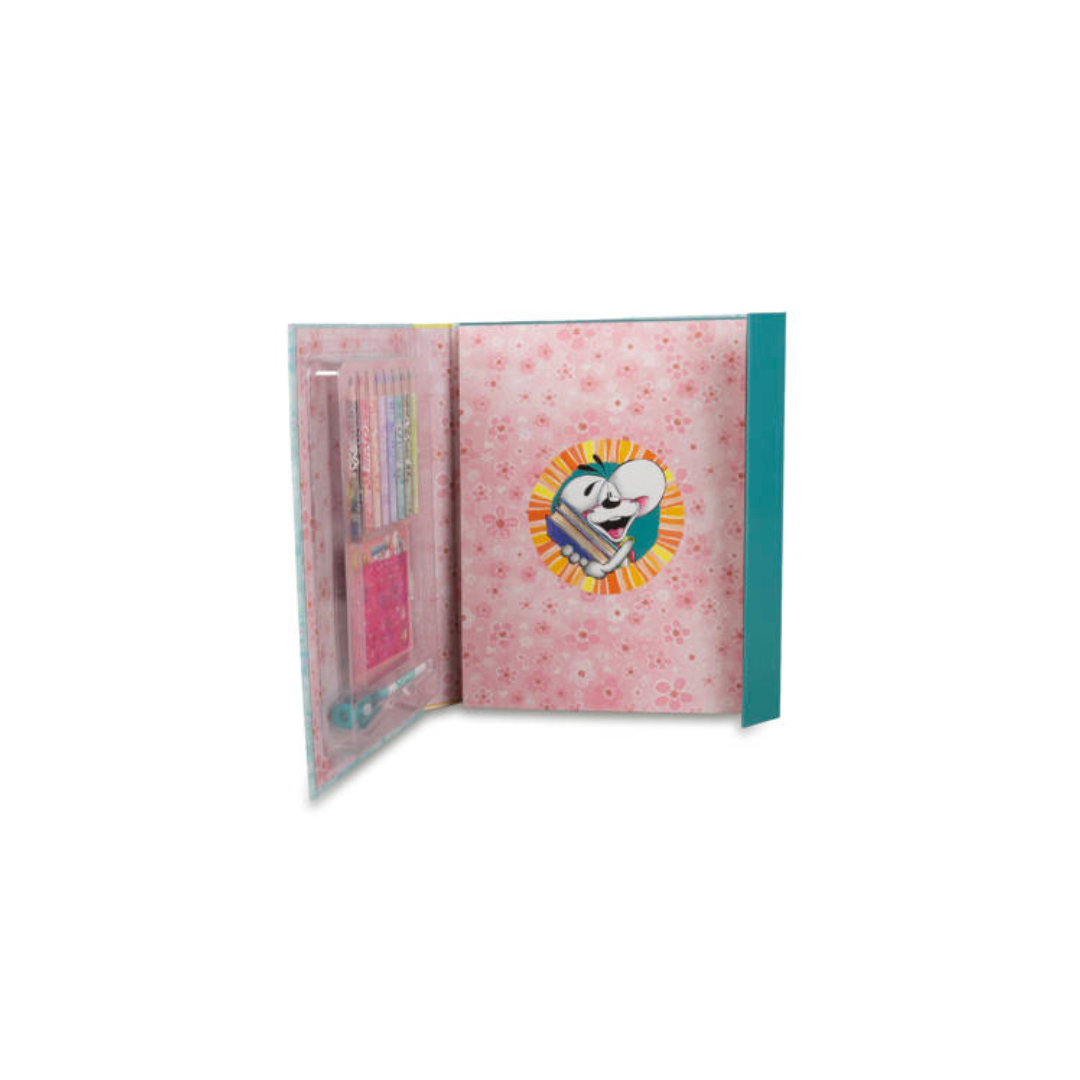 Diddl | Notitieset Magische Inkt Pen, Stickers, Notieblok, Sjabloon