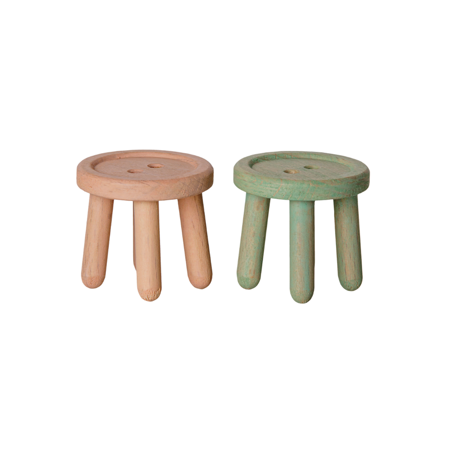 Maileg | stoelenset voor muizen licht roze/ licht mint
