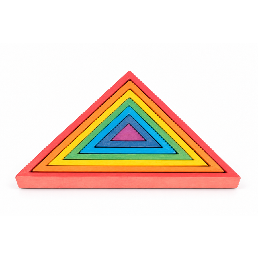 Tickit | regenboog houten architect driehoeken