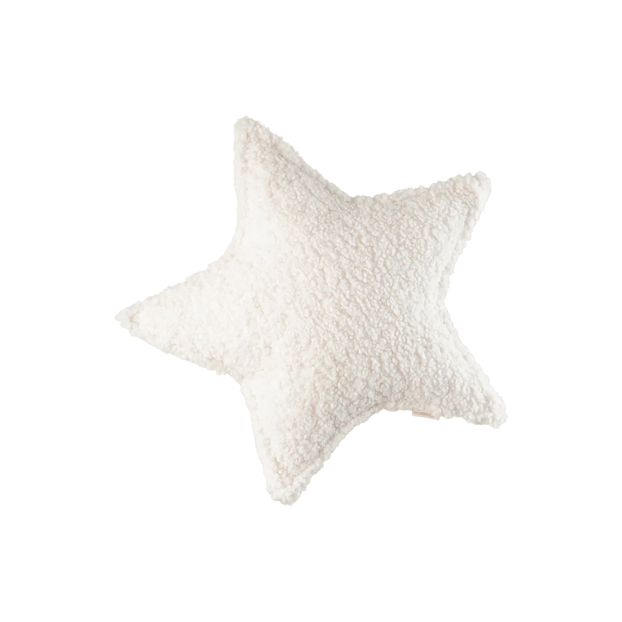 Wigiwama Sierkussen Cream White Star 37x40cm - zitzak
