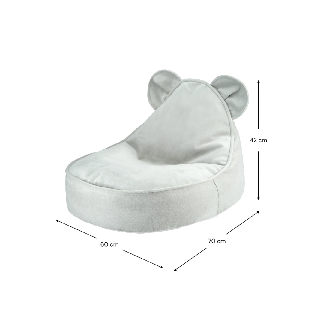 Wigiwama | Zitzak Bear Beanbag Misty Green