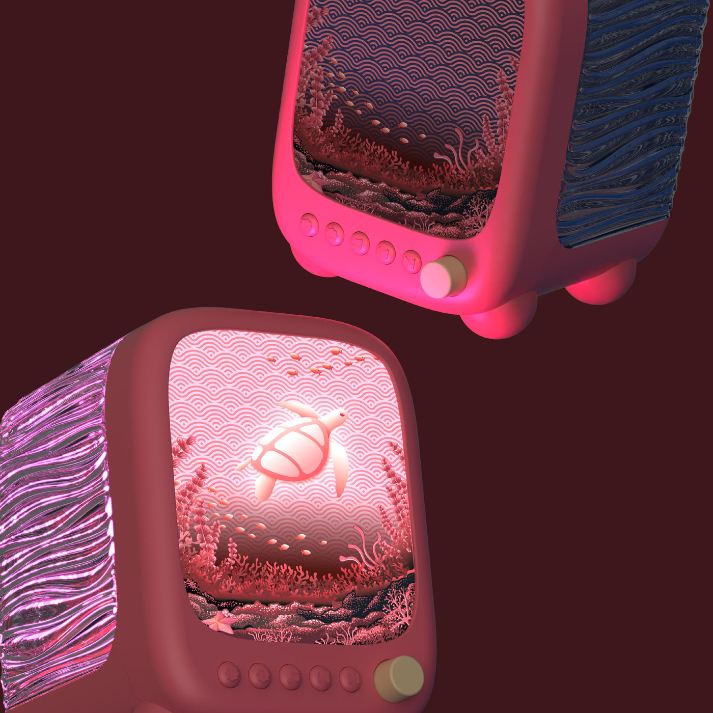 Mob | wavy light coral