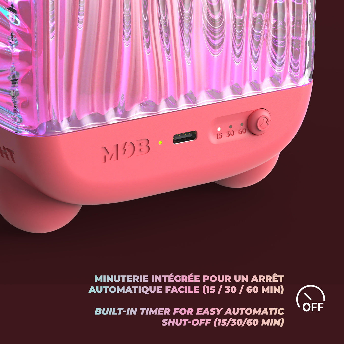 Mob | wavy light coral