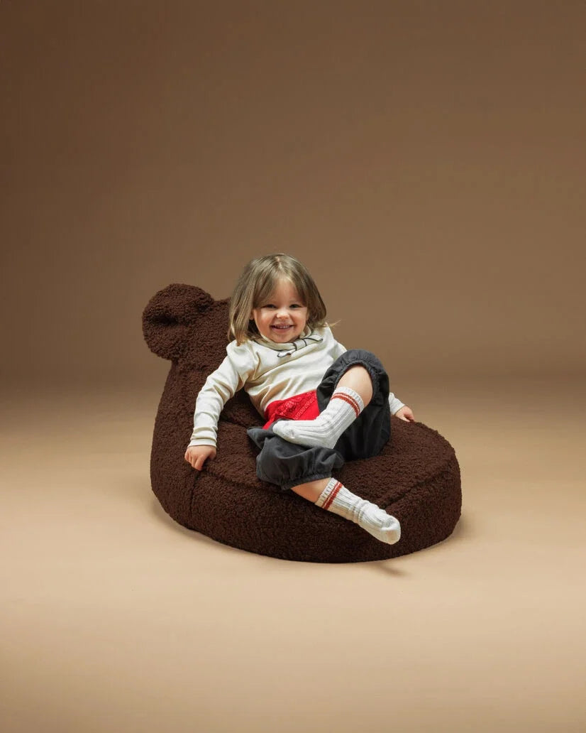 Wigiwama | Zitzak Bear Beanbag Warm Hazel