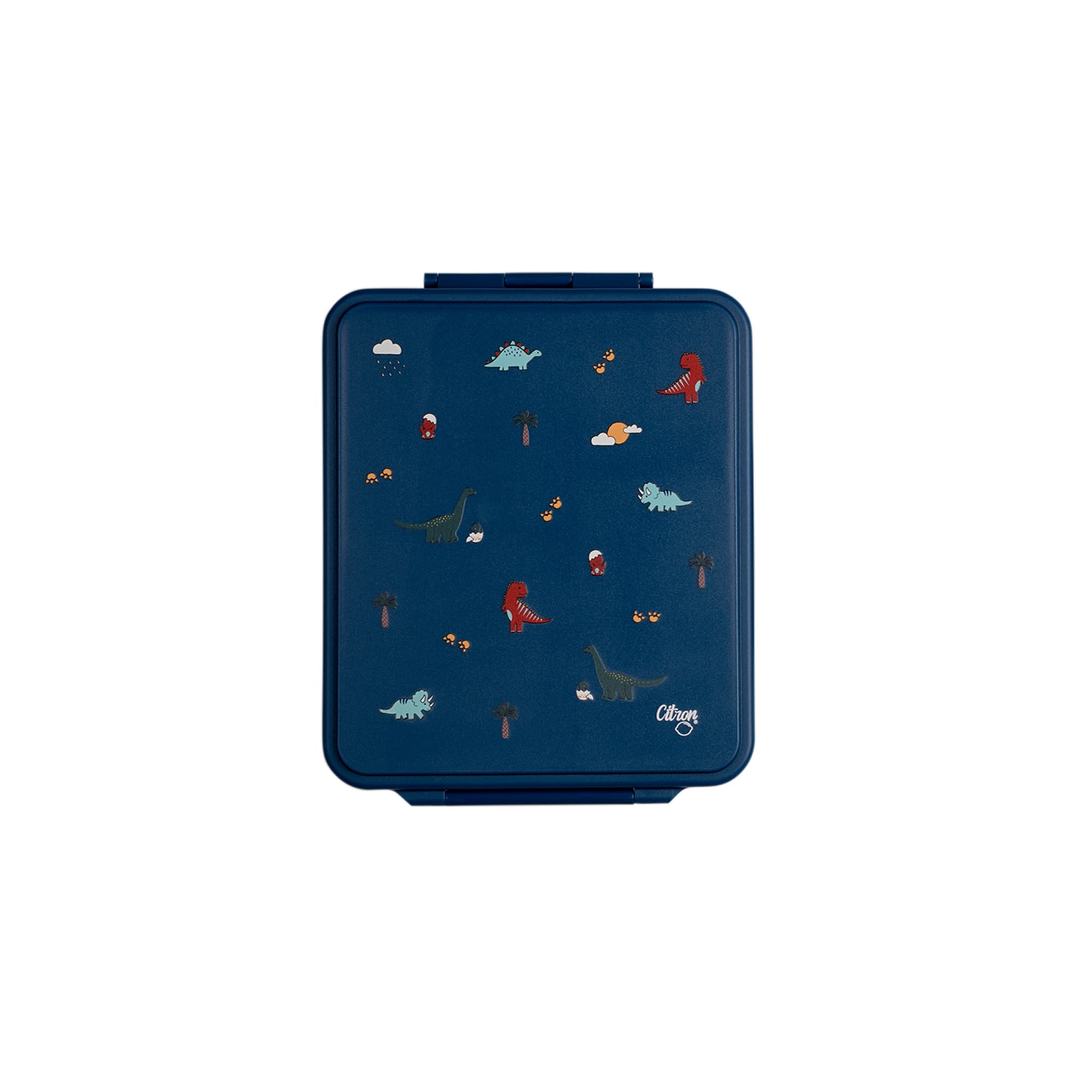 Citron | grand lunchbox blue dino
