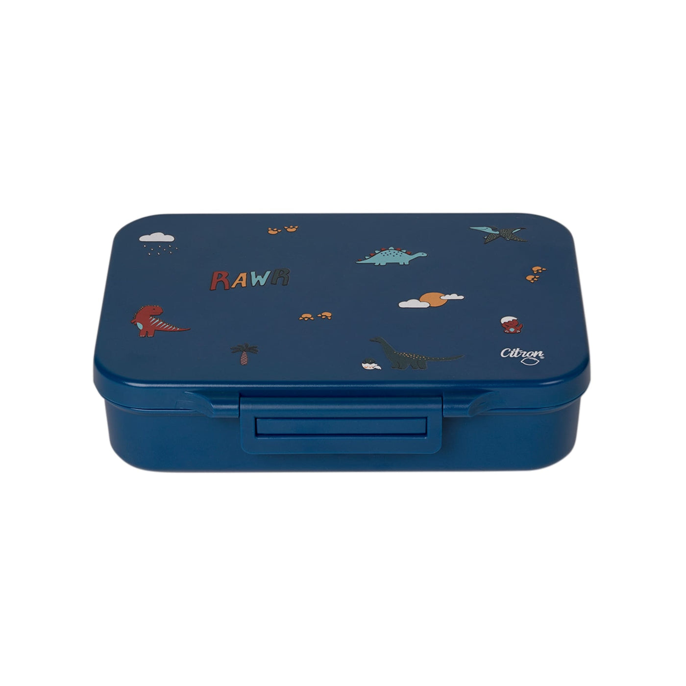 Citron | tritan lunchbox blue dino