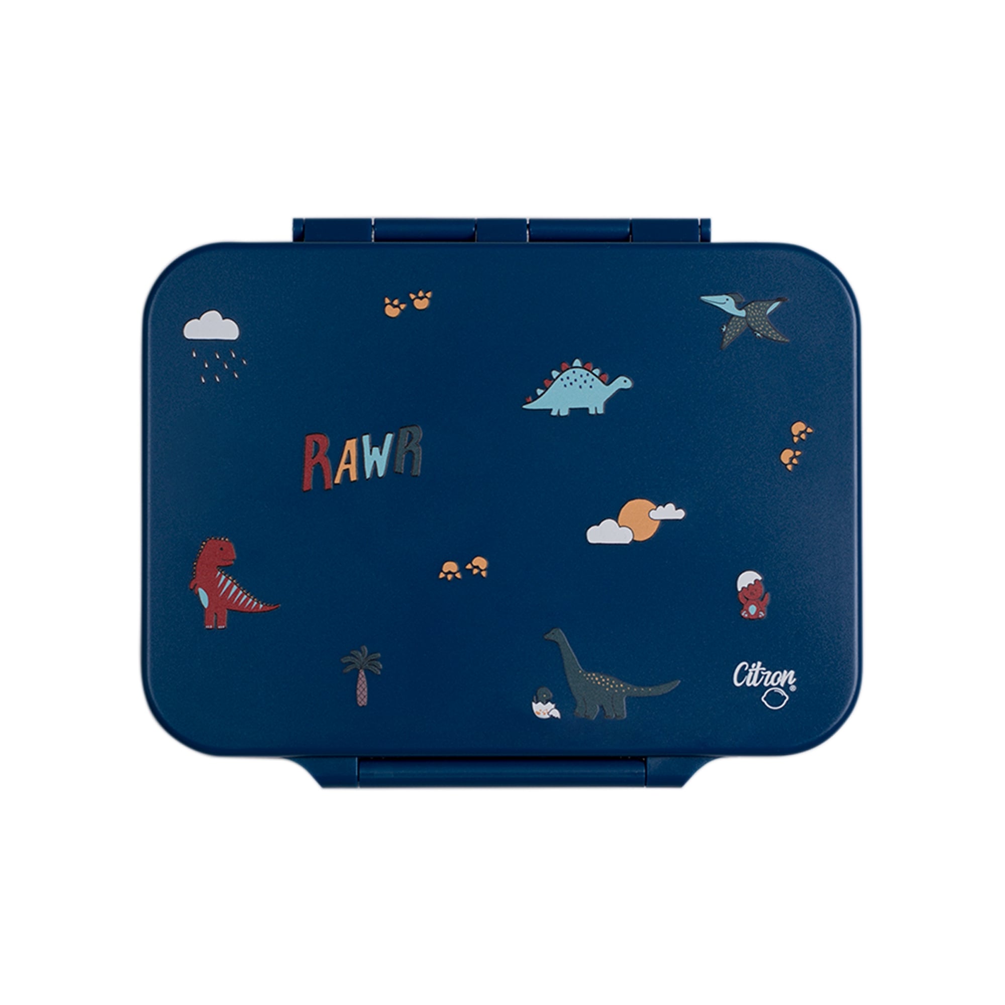 Citron | tritan lunchbox blue dino
