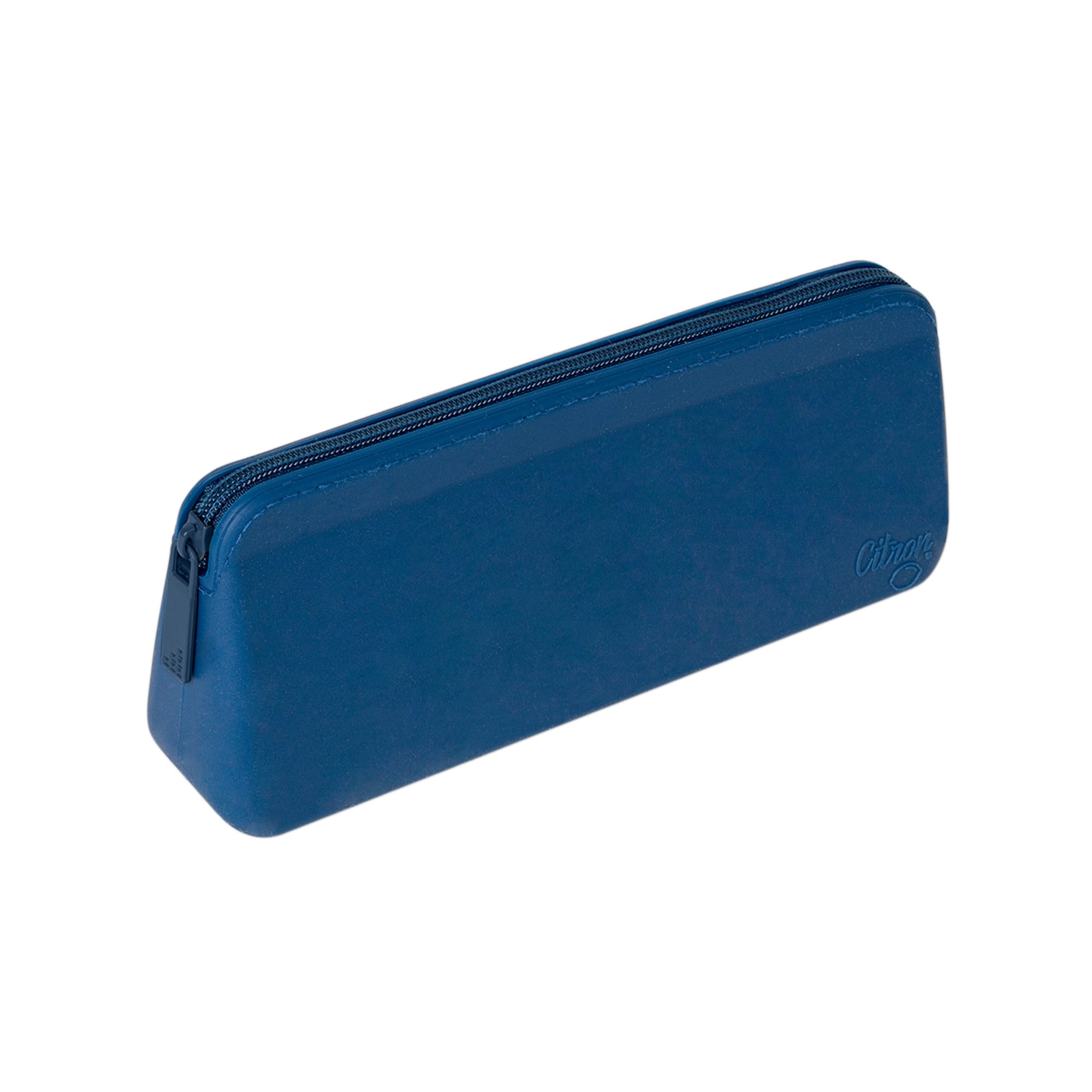 Citron | bestekset rvs met opbergtasje blauw
