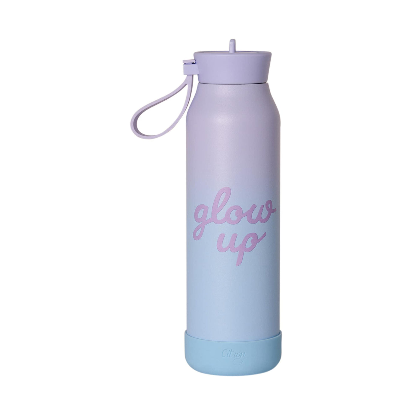 Citron | medium water bottle 500ml glow up purple blue