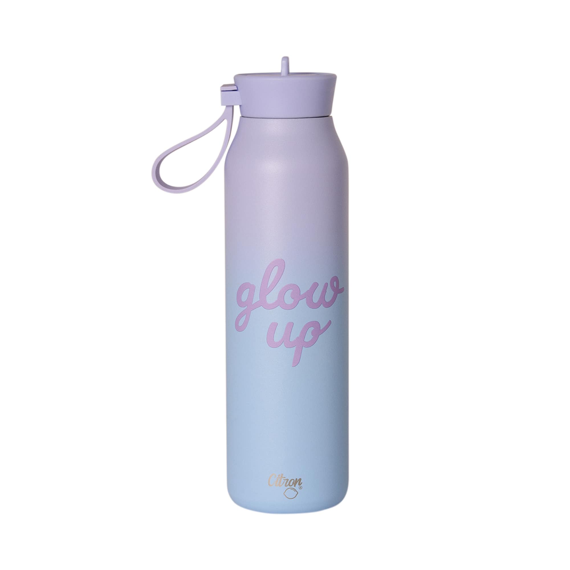 Citron | medium water bottle 500ml glow up purple blue