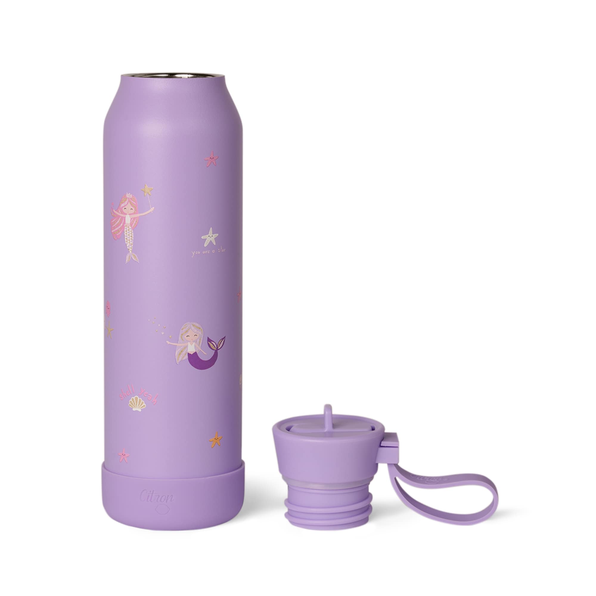 Citron | medium water bottle 500ml mermaid