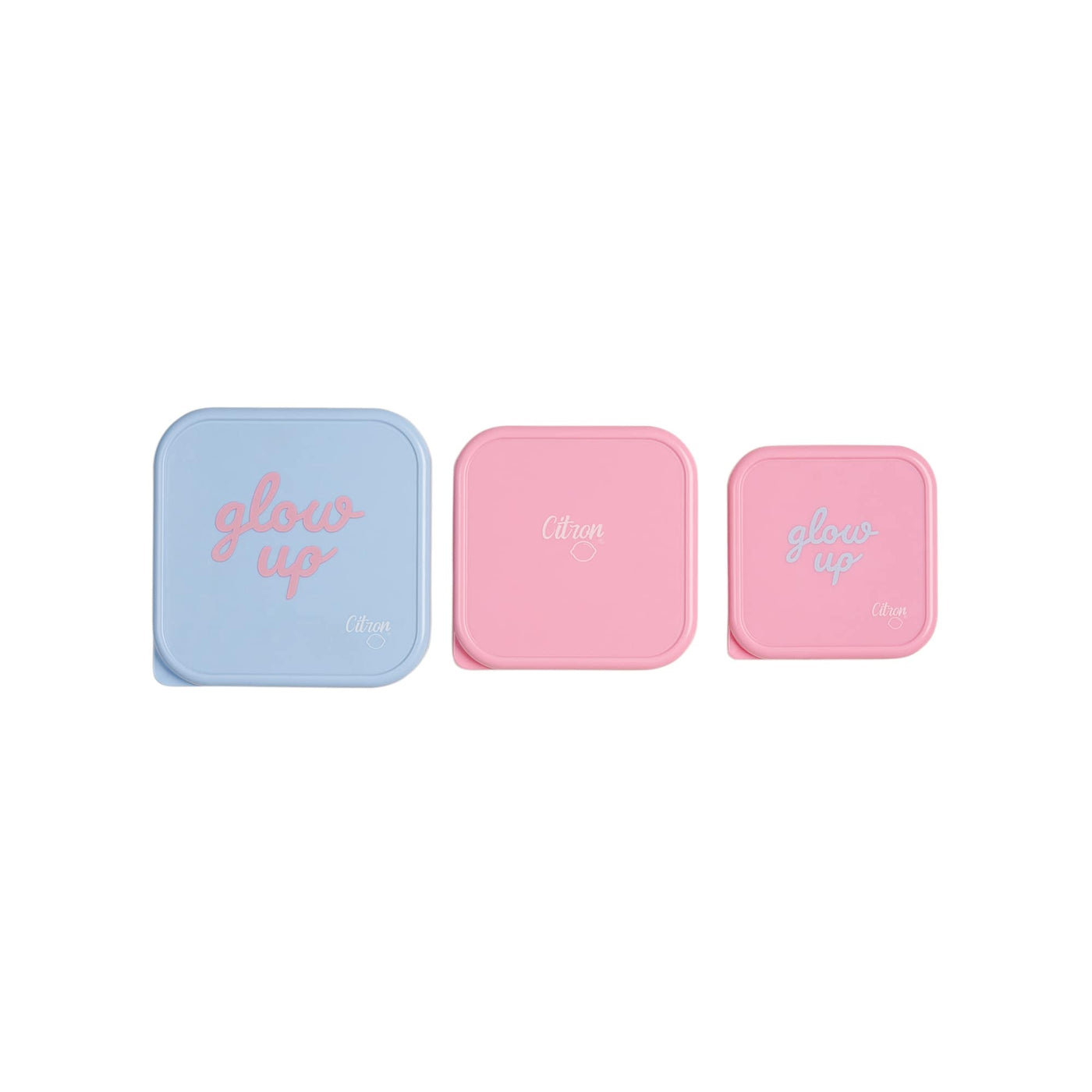 Citron | rvs lunchbox glow up blue pink