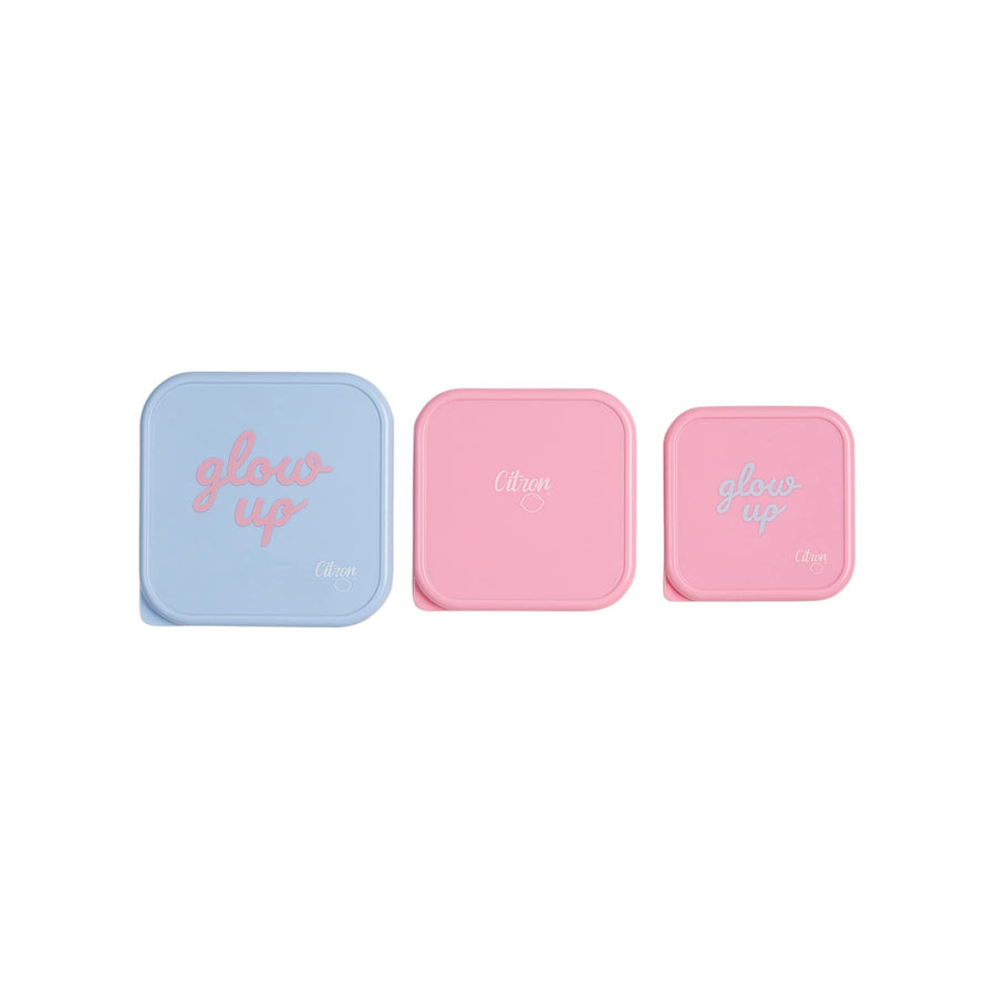Citron | rvs lunchbox glow up blue pink