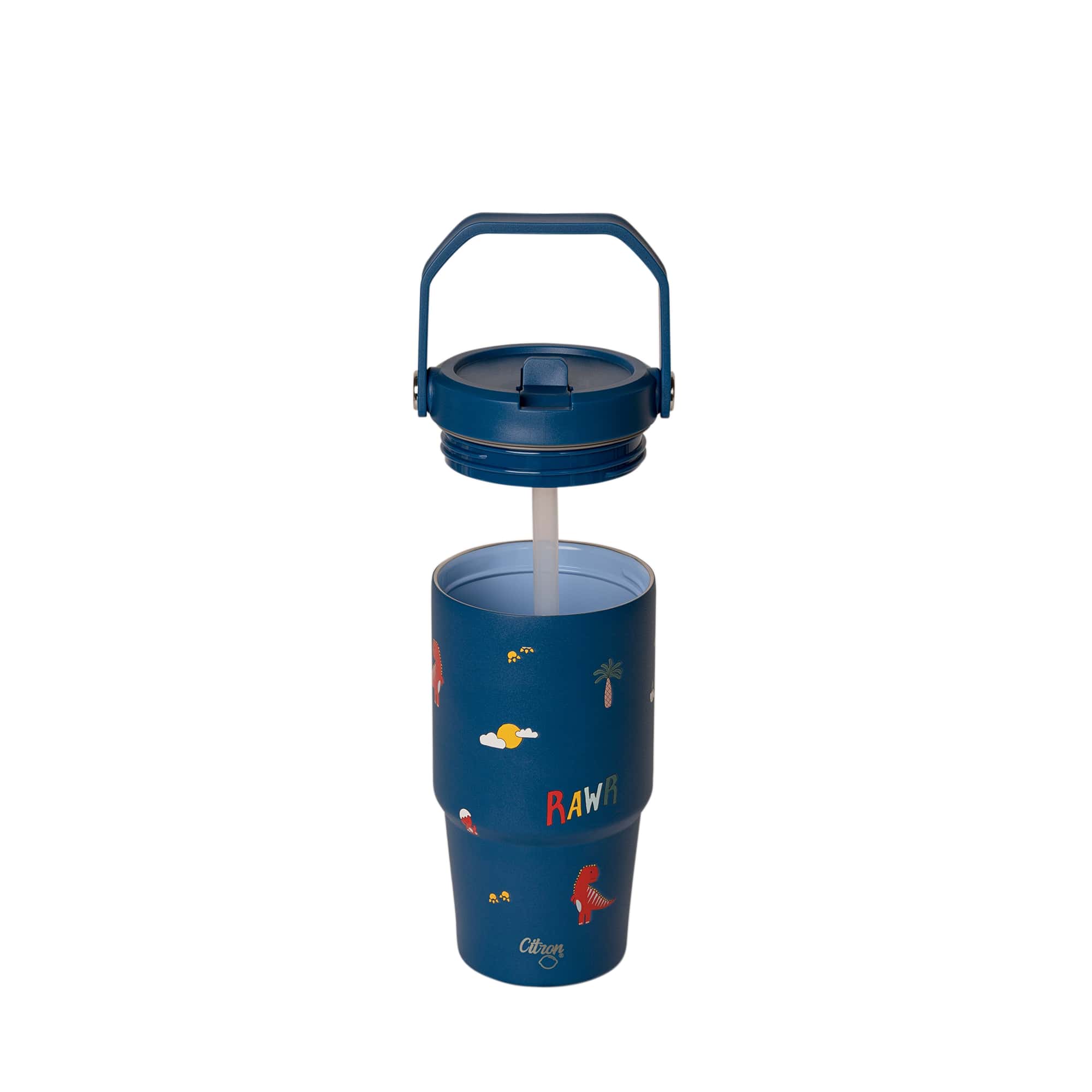Citron | insulated tumbler 600ml blue dino