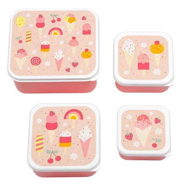 A Little Lovely Company | Lunch & Snack Box Set Ice Cubes
