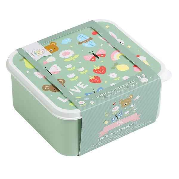 A Little Lovely Company | Lunch & Snack Box Set Joy