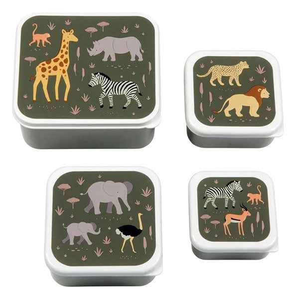 A Little Lovely Company | Lunch & Snack Box Set Savannah