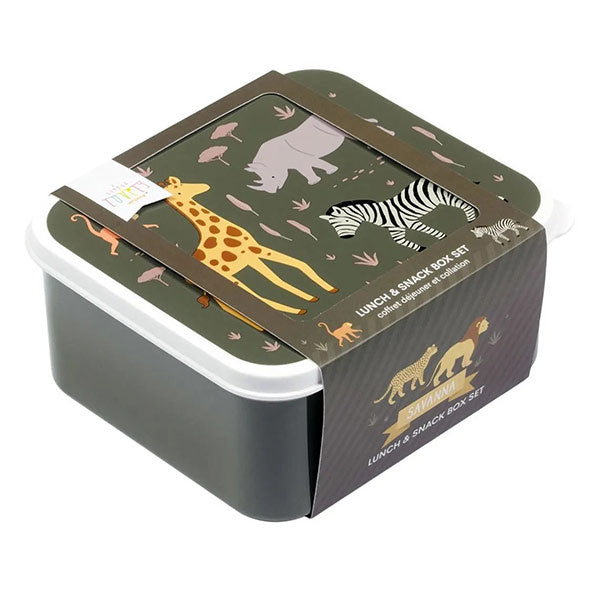 A Little Lovely Company | Lunch & Snack Box Set Savanne