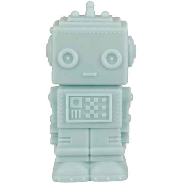 A Little Lovely Company Blue Robot Night Light