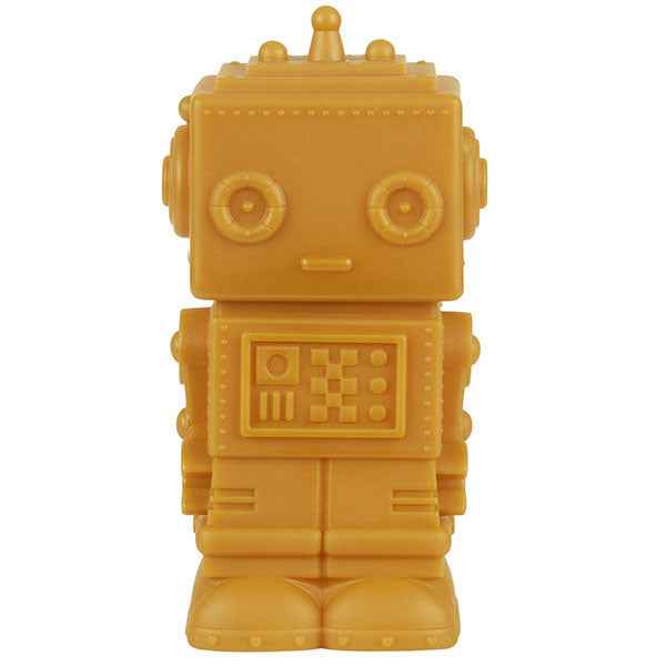 A Little Lovely Company Yellow Robot Night Light