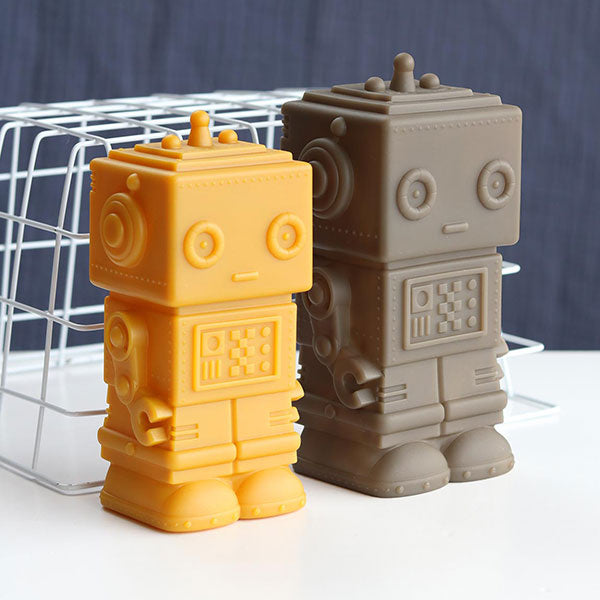 A Little Lovely Company nachtlampje Robot geel