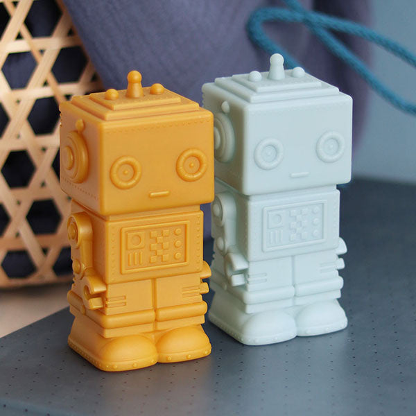 A Little Lovely Company nachtlampje Robot geel