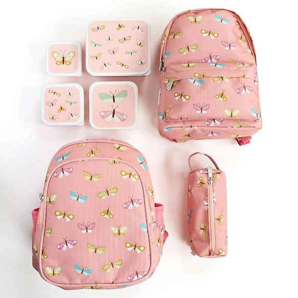 A Little Lovely Company | Lunch & Snack Box Set Vlinders