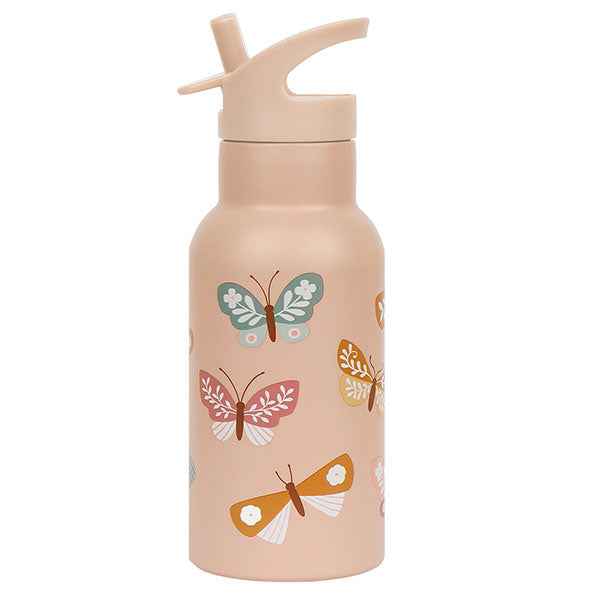 A Little Lovely Company | Stainless Steel Butterfly Drink Bottle