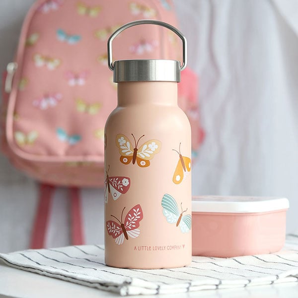 A Little Lovely Company | RVS Drinkfles Vlinders