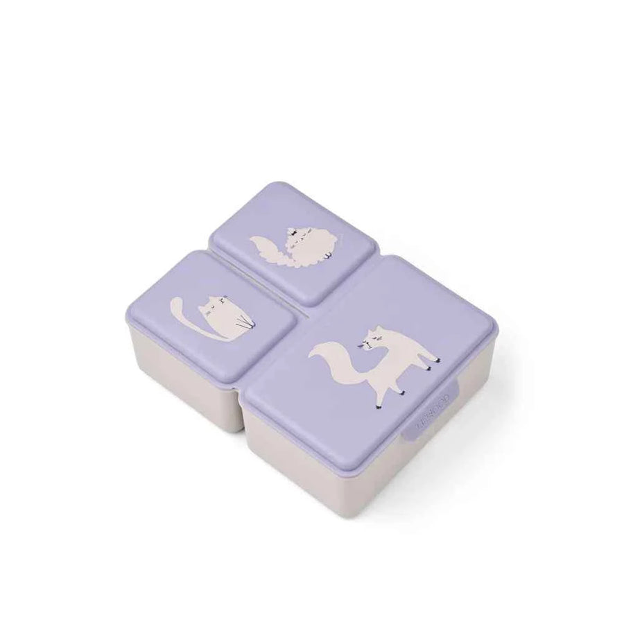 Liewood | lunchbox cat warm lilac