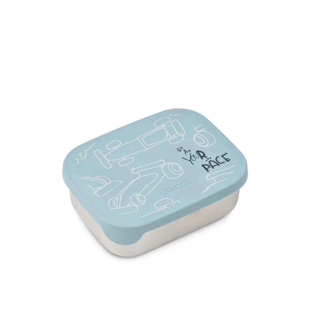 Liewood | lunchbox race cars beach blue