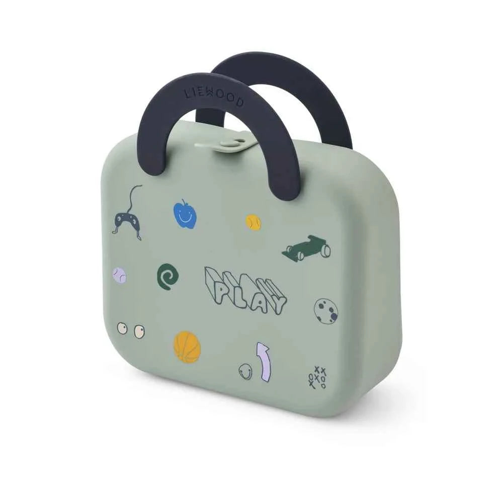 Liewood | vouw lunchbox play dusty peppermint