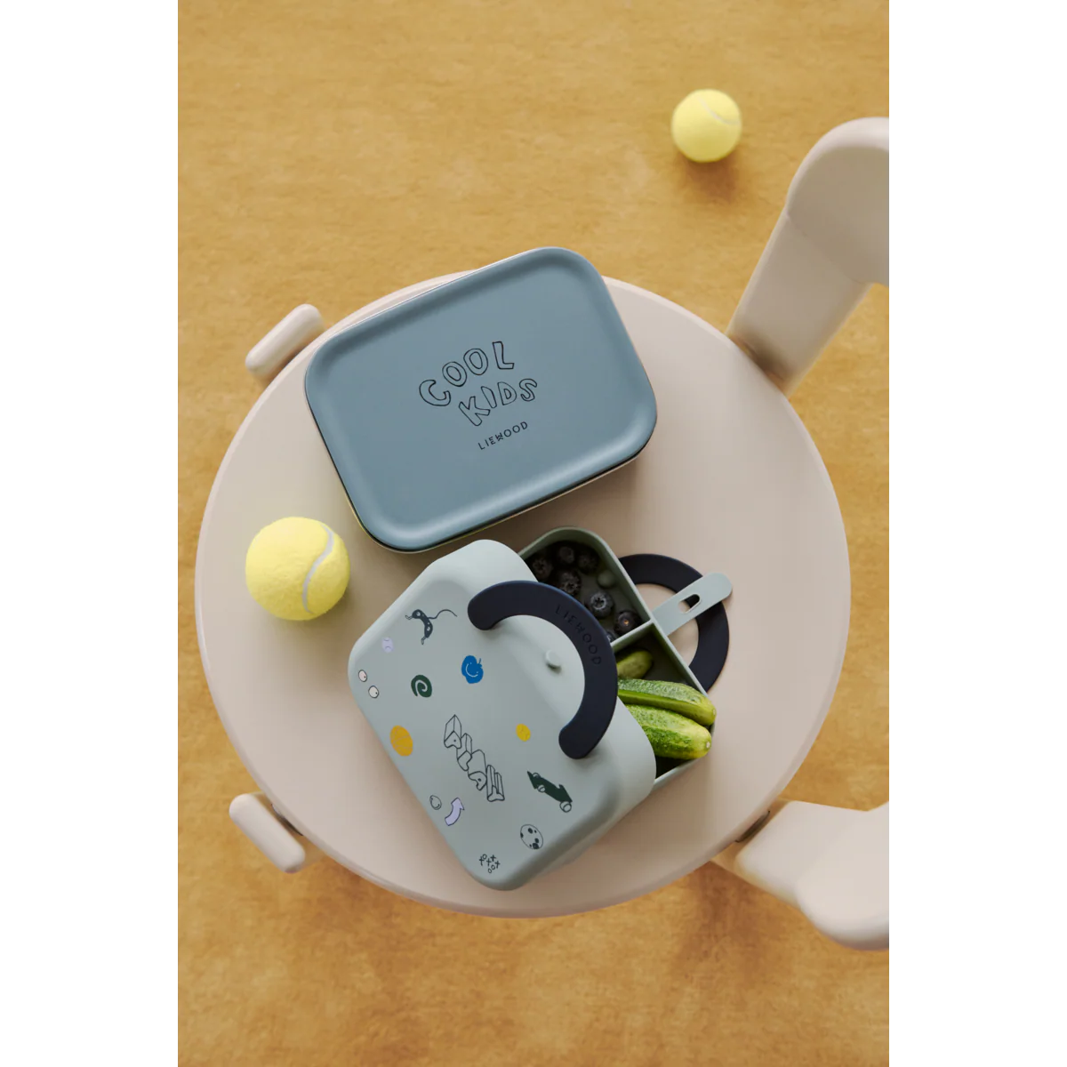 Liewood | vouw lunchbox play dusty peppermint