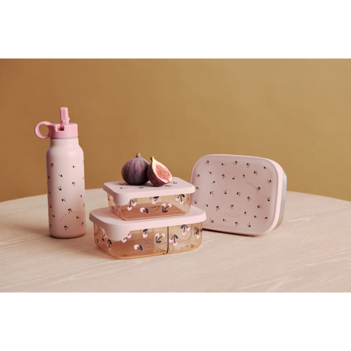 Liewood | tritan lunchbox cherry heart rosey